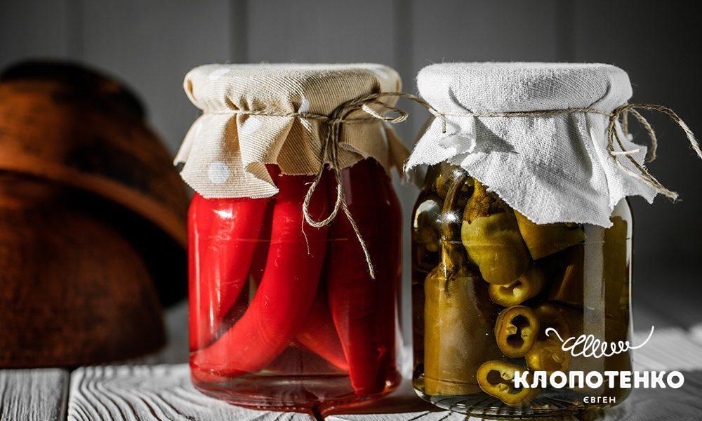 Гіркий перець з оцтом