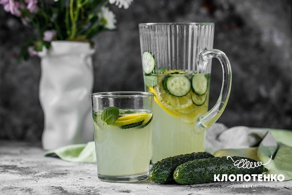 Домашній огірковий лимонад