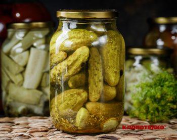 огірки з куркумою на зиму
