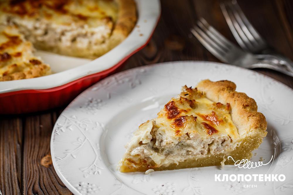Кіш з куркою