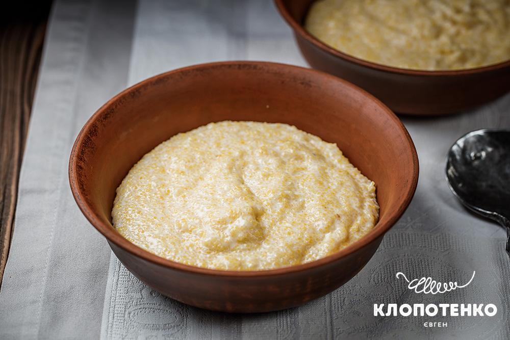 Молочна кукурудзяна каша