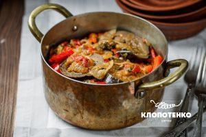 Соте з баклажанів