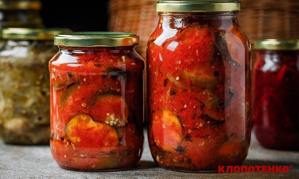 баклажани в аджиці