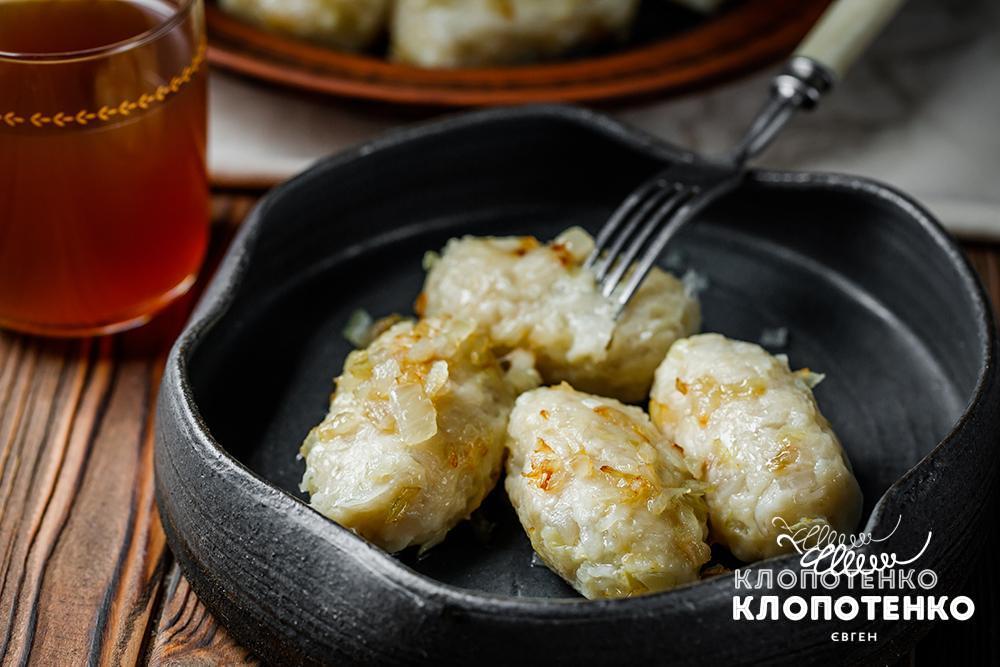 галушки з капусти