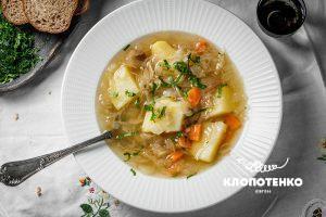 Капусняк рецепт з грибами