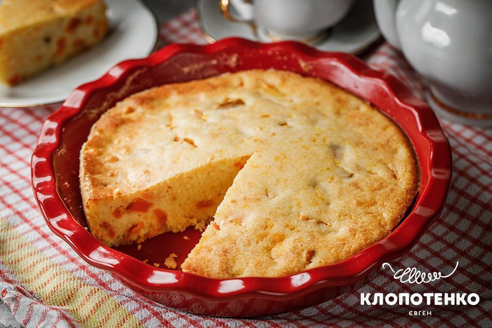 Пиріг з гарбуза та манки