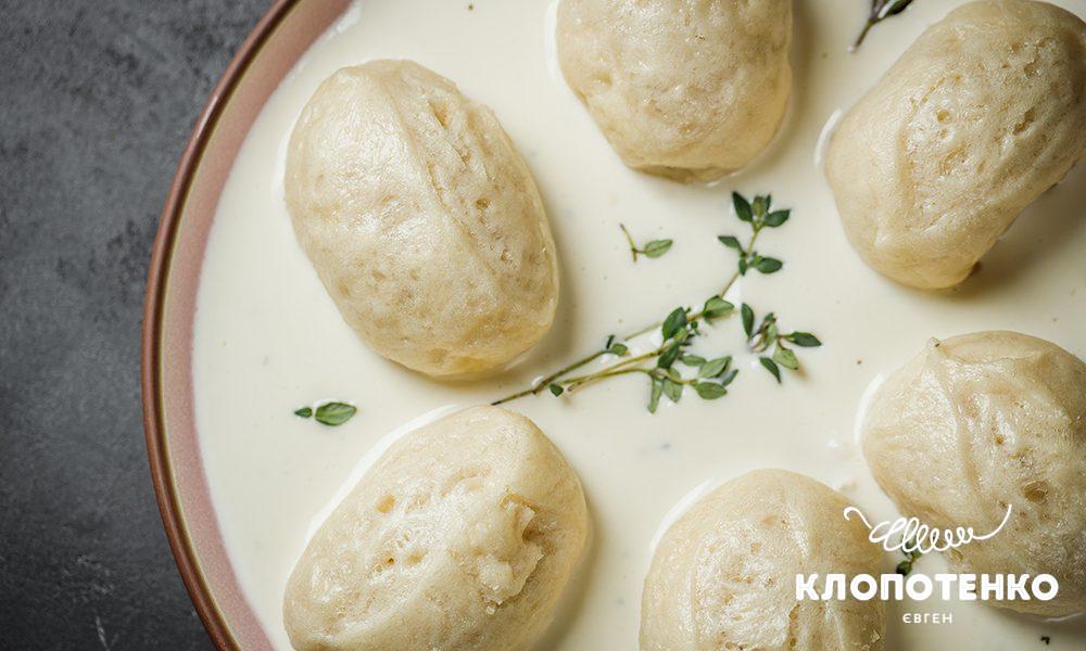 Рецепт галушок з сиром
