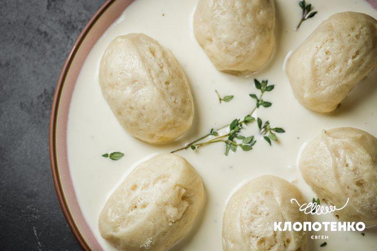 Halushky Галушки. Рецепти галушок на сайті Євгена Клопотенка