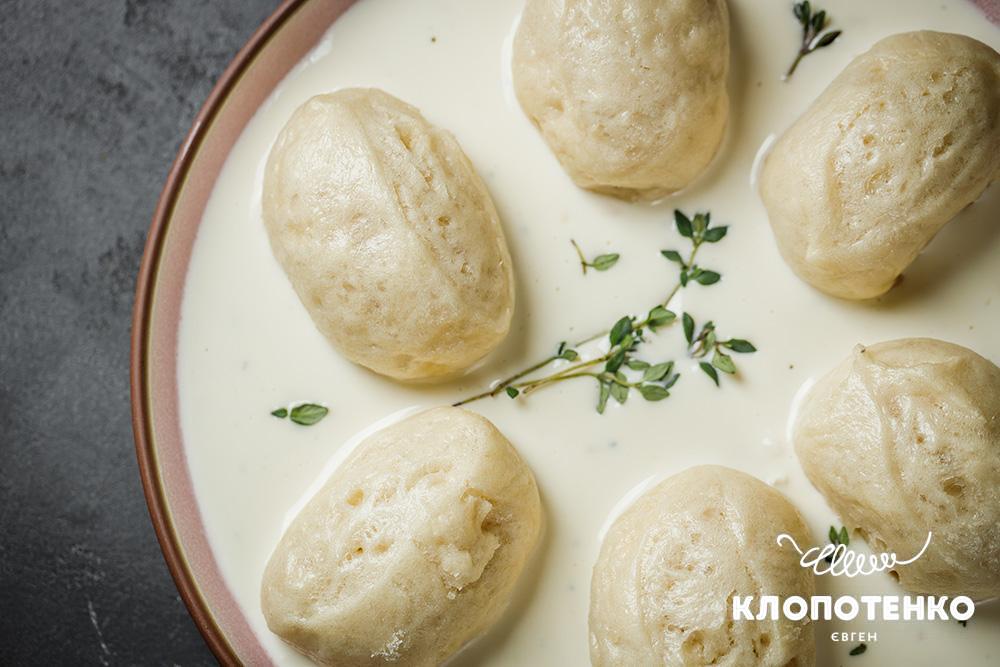 Halushky Галушки. Рецепти галушок на сайті Євгена Клопотенка