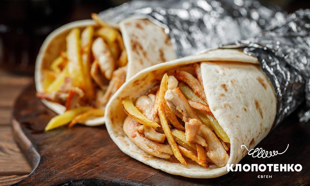 Грецька шаурма гірос