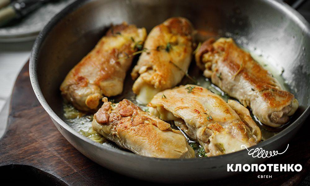 Крученики з курки з сиром