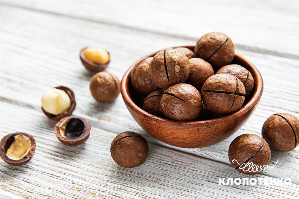 Макадамія: користь і факти