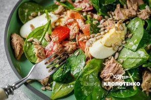 Рецепт салату з тунцем