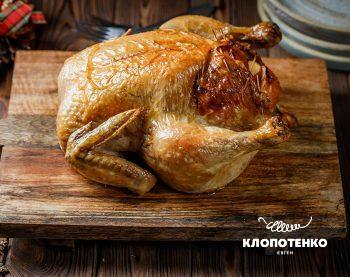 Запечена курка з айвою