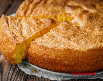 Бісквіт на кукурудзяному борошні