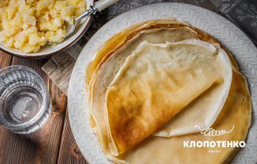 Млинці без яєць на воді