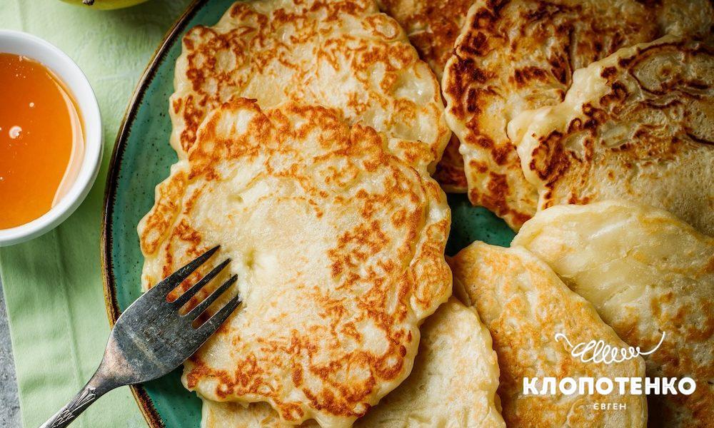 Рецепт панкейків з яблуками