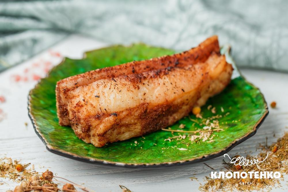 Запечене сало в духовці