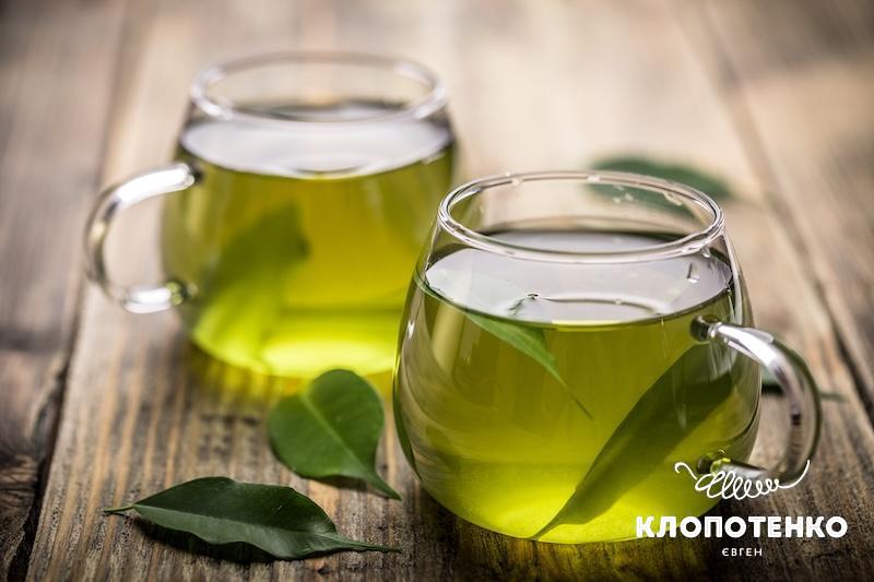 зелений чай користь
