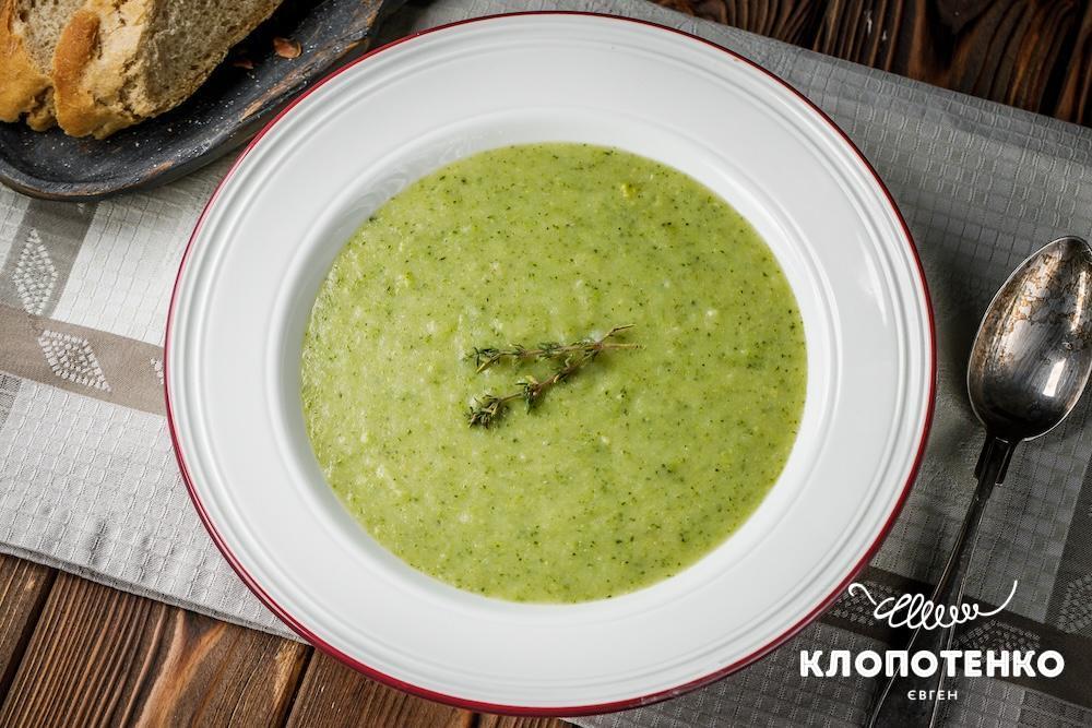 суп пюре з броколі рецепт