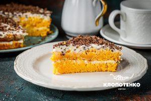 Торт з гарбуза