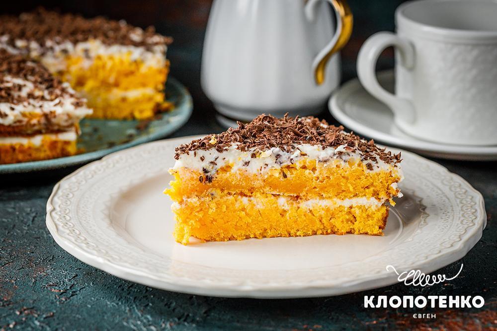 Торт з гарбуза