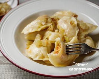 Вареники з капустою