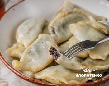 Рецепт вареників з маком