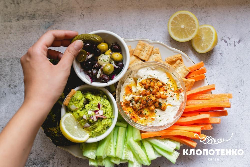 Корисні перекуси та закуски