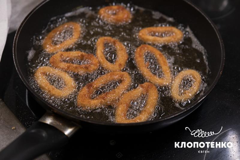 Приклад, як смажити кальмари