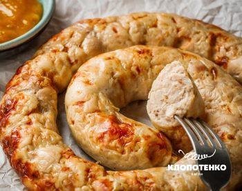 домашня ковбаса з курки
