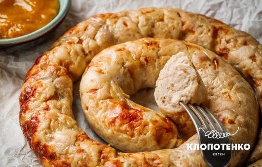 домашня ковбаса з курки