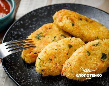 Пісні котлети з рису