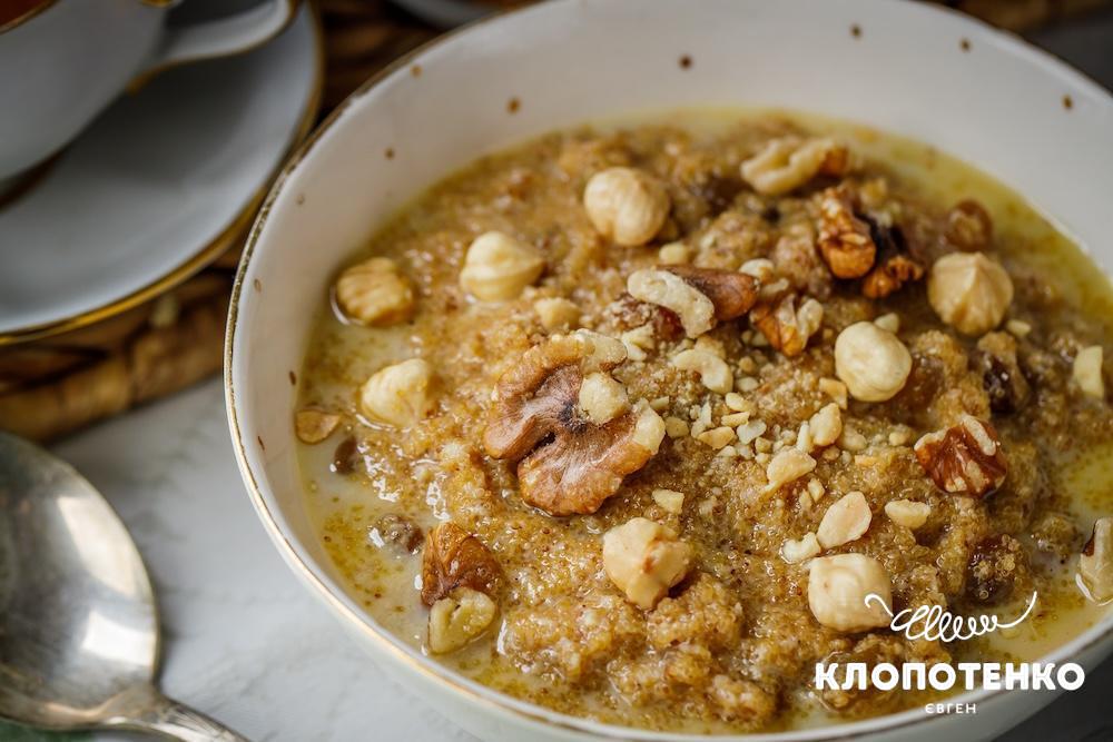 Амарантова каша рецепт