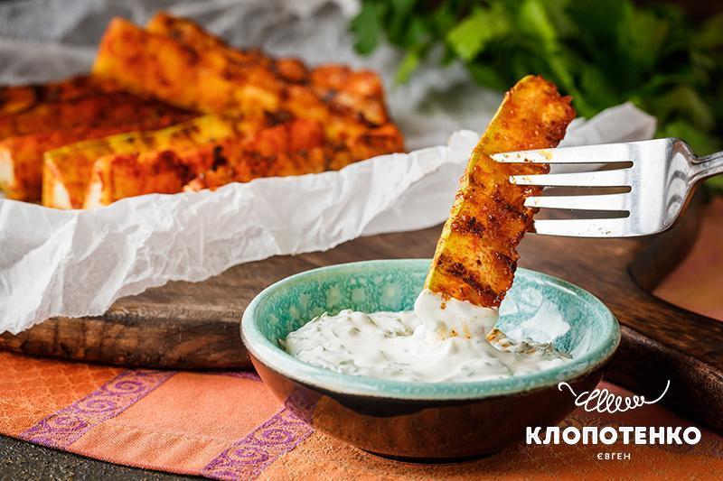 Кабачки гриль