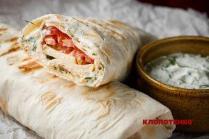 Лаваш з куркою