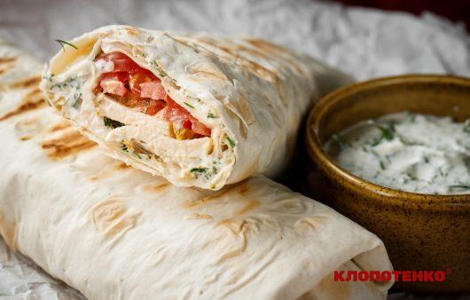 Лаваш з куркою