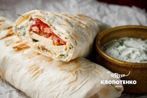 Рецепт курки в лаваші