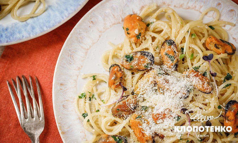 Паста з мідіями