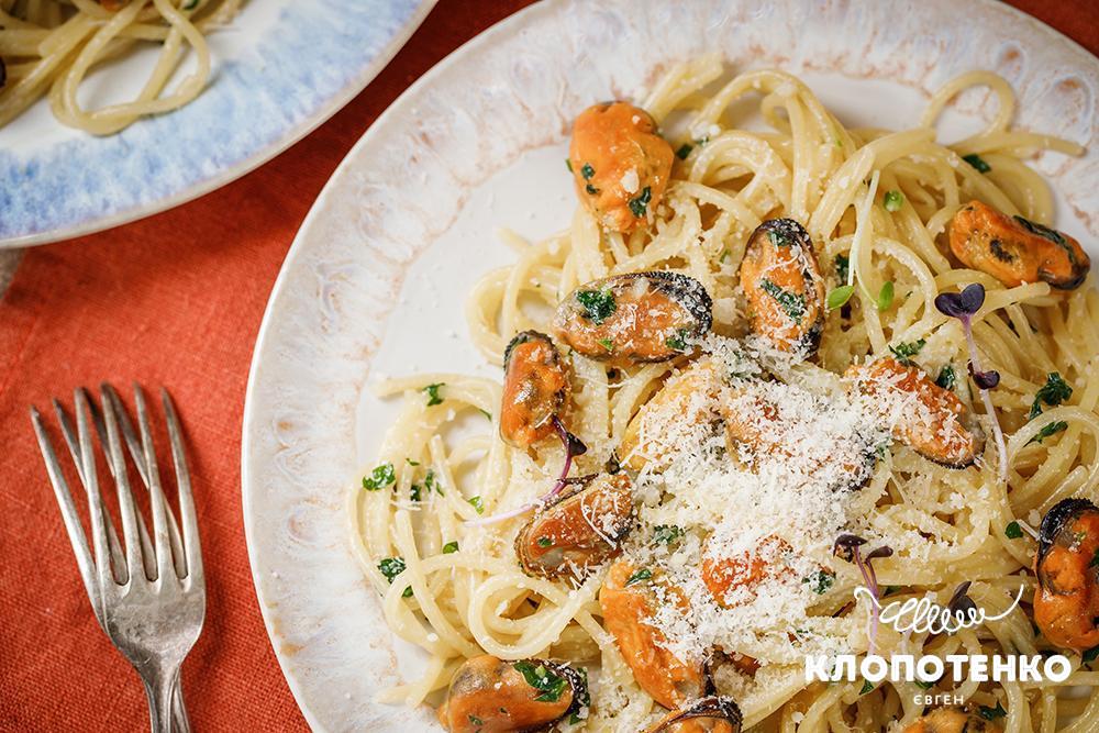 Паста з мідіями