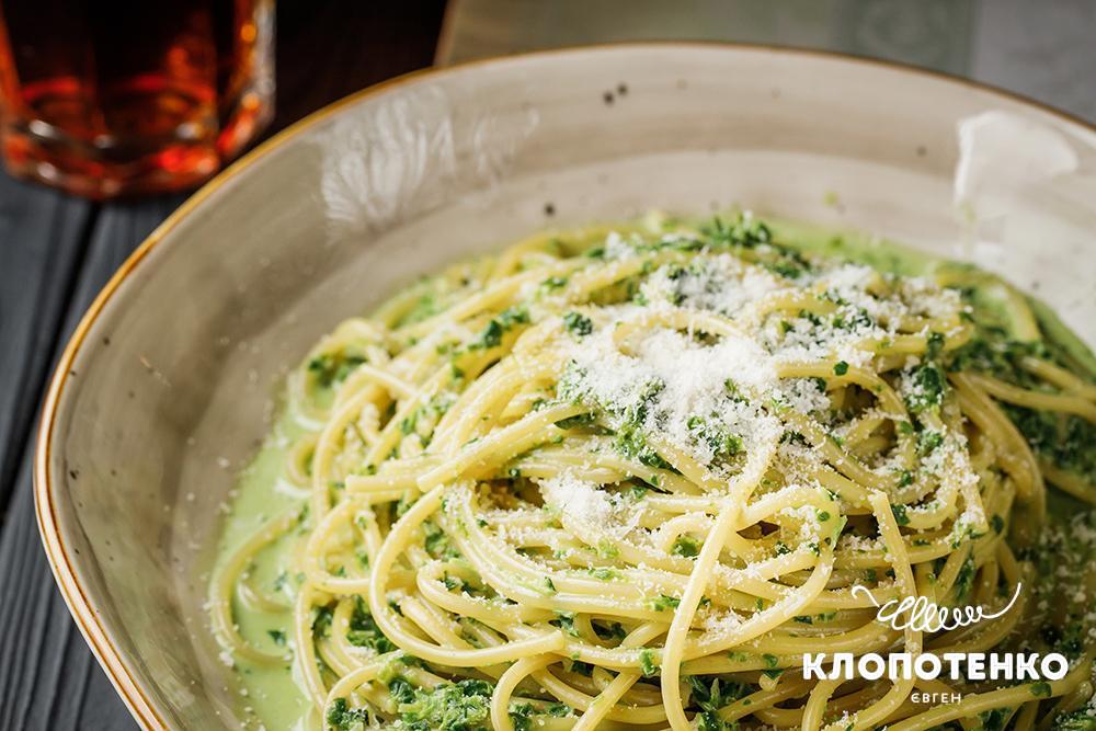 Паста зі шпинатом