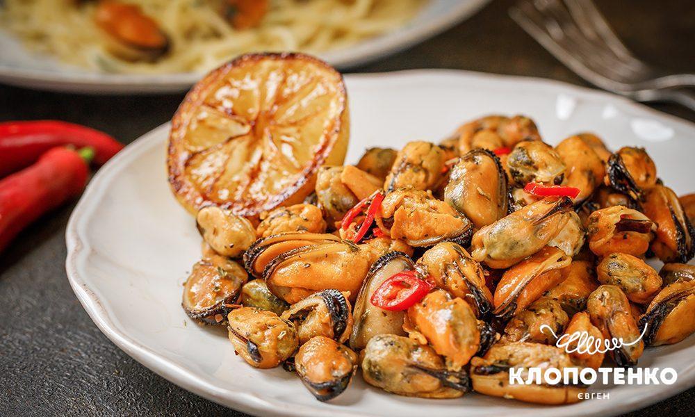 Смажені мідії