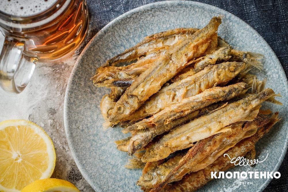 Смажена мойва рецепт
