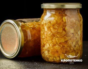 Кабачкове варення з лимоном рецепт