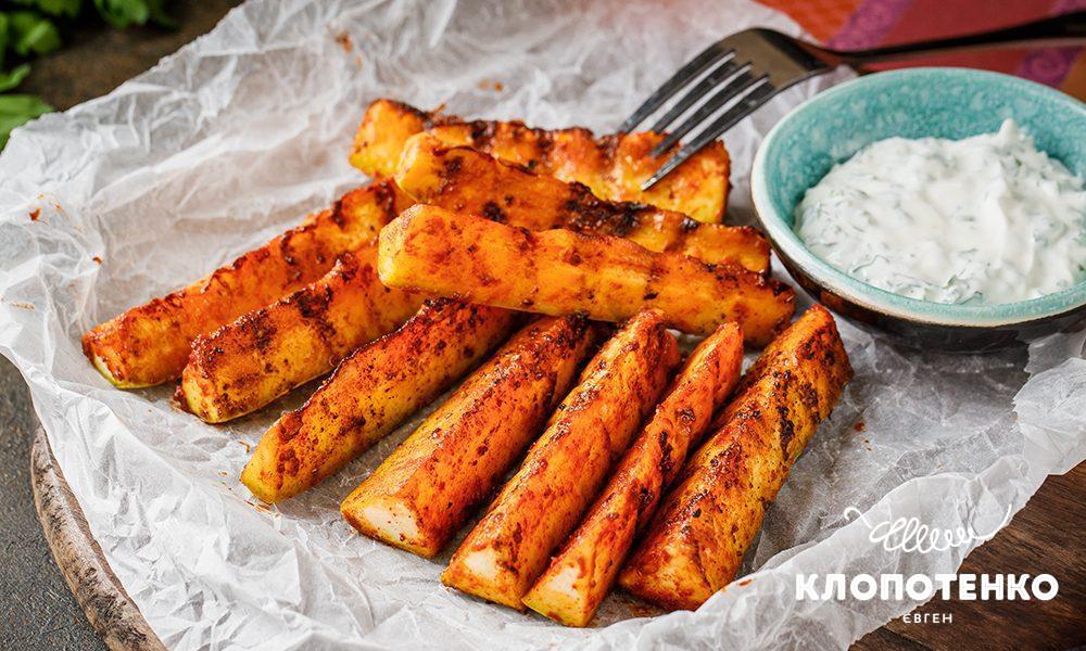 Кабачки гриль