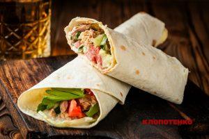 Лаваш з тунцем