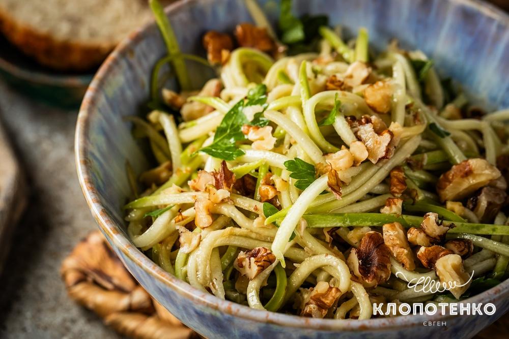 рецепт спагетті з кабачків