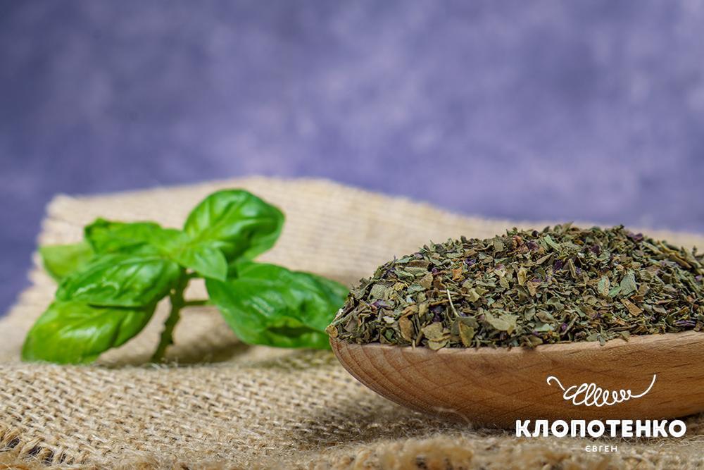 як сушити базилік