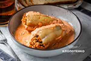 фаршировані перці зі пшоном