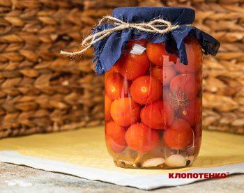 Мариновані помідори чері